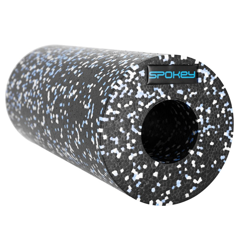 Fitness valec, Spokey 33cm, 941539, farba čierna a modrá