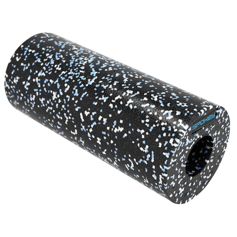 Fitness valec, Spokey 33cm, 941539, farba čierna a modrá