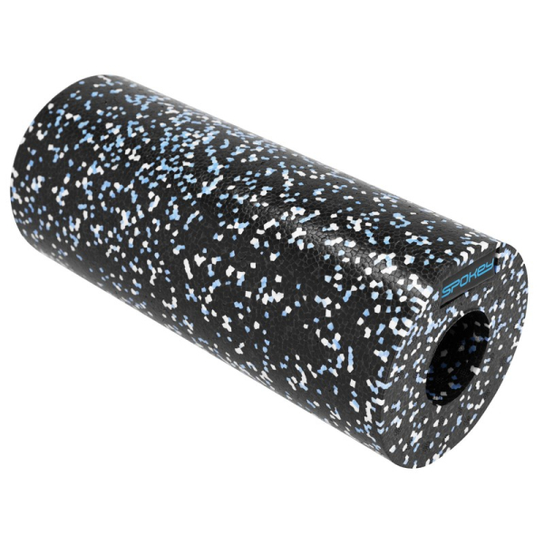 Fitness valec, Spokey 33cm, 941539, farba čierna a modrá