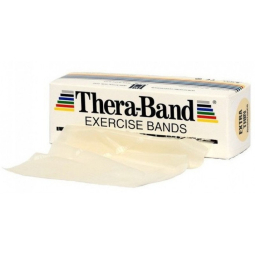 Rehabilitačná páska 2,5 m béžová, veľmi ľahká odolnosť