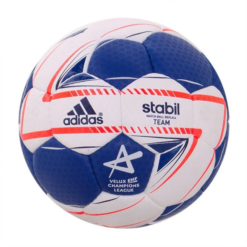Adidas Stabil Grip EHF handball, veľkosť 3, farba biela a modrá
