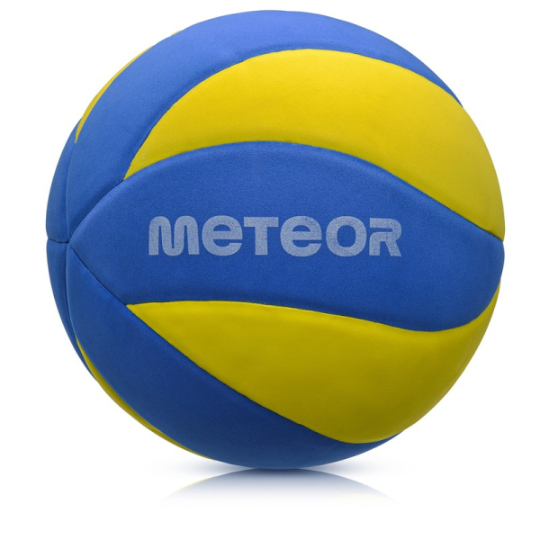 Meteor volejbalový lopta Eva, veľkosť 5, žlto-modrá farba Meteor volejbalový lopta Eva, veľkosť 5, žlto-modrá farba