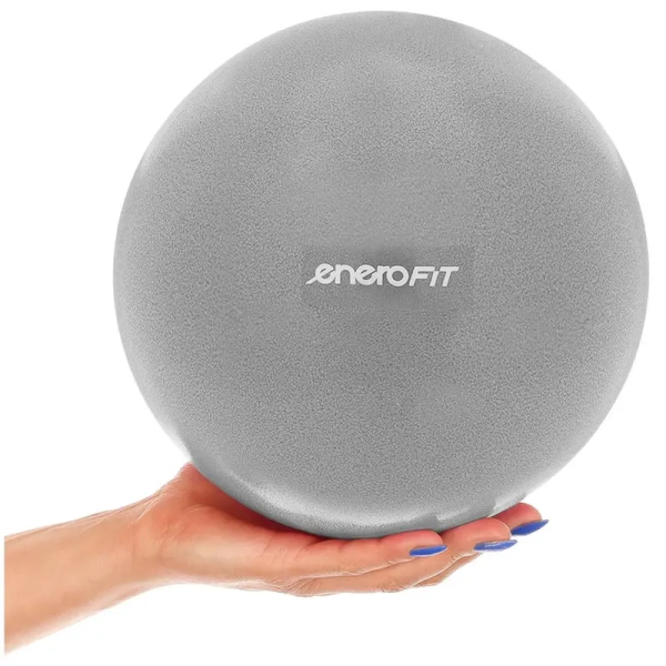 Enero Pilates Fitness lopta 25 cm, sivá farba