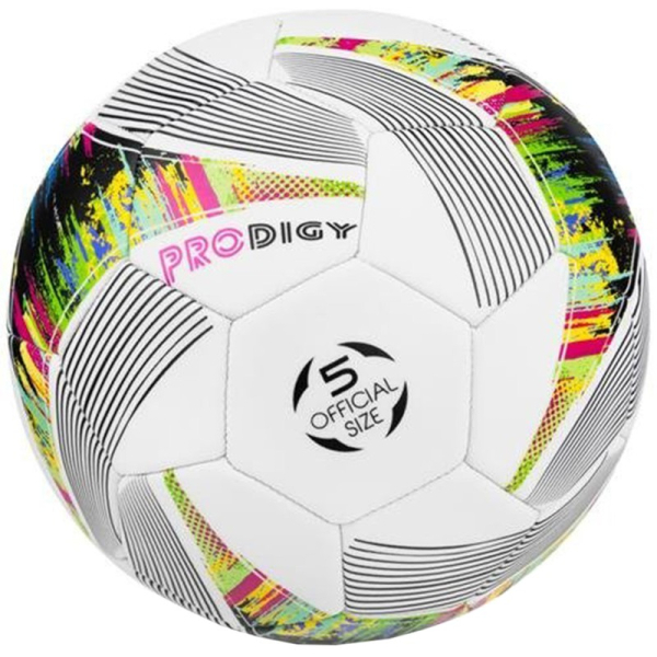 Futbalová lopta Spokey WT Prodigy, veľkosť 5, biela