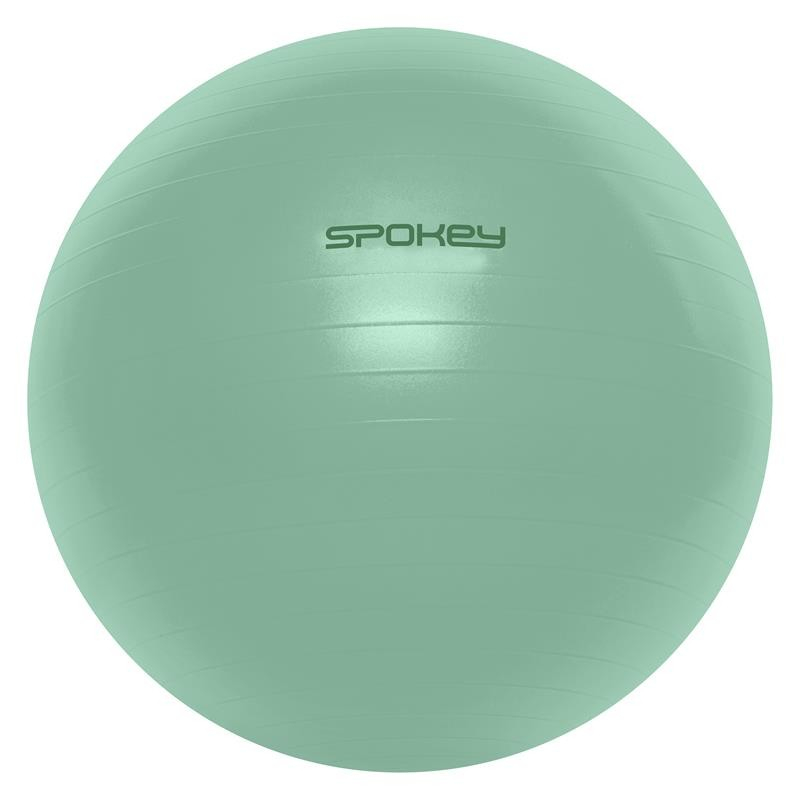 Gymnastická lopta Spokey, 65 cm 943625, zelená farba