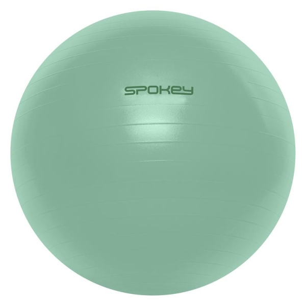 Gymnastická lopta Spokey, 65 cm 943625, zelená farba Gymnastická lopta Spokey, 65 cm 943625, zelená farba