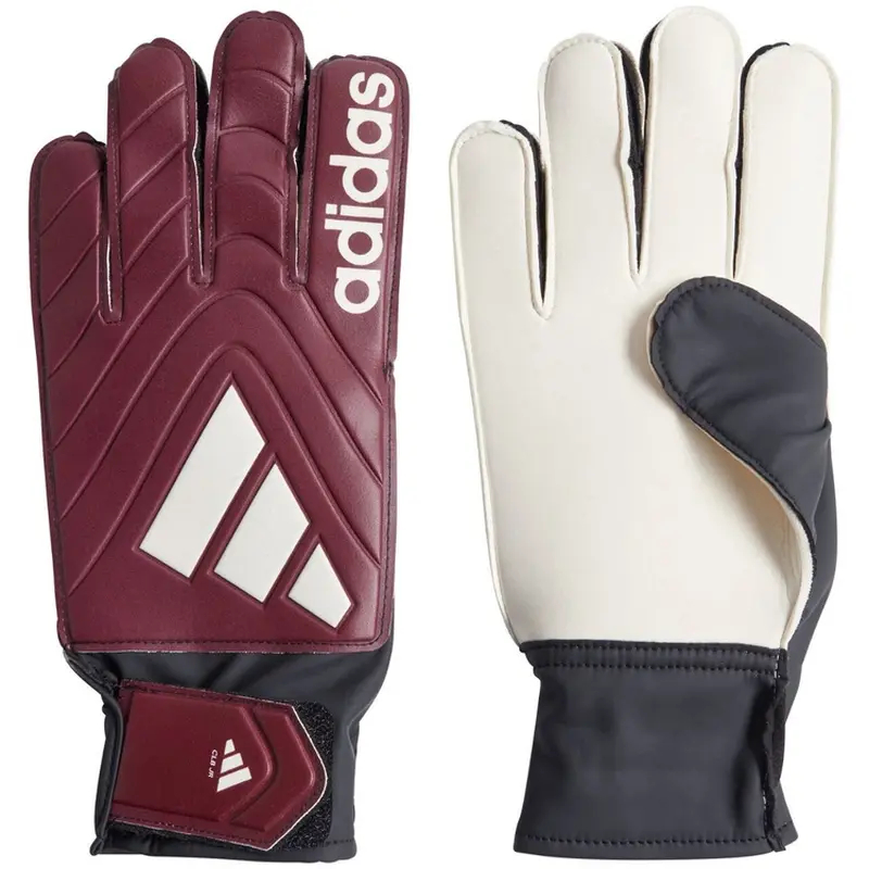 adidas Copa Club Junior brankárske rukavice bordové