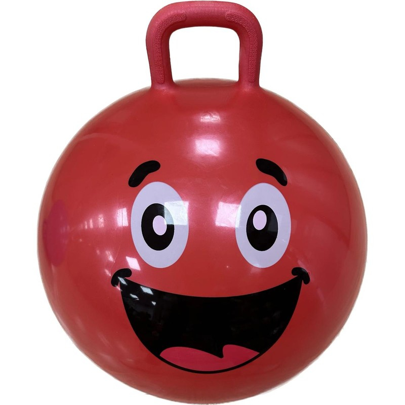 Enero Toys skákacia lopta 45 cm, farba červená