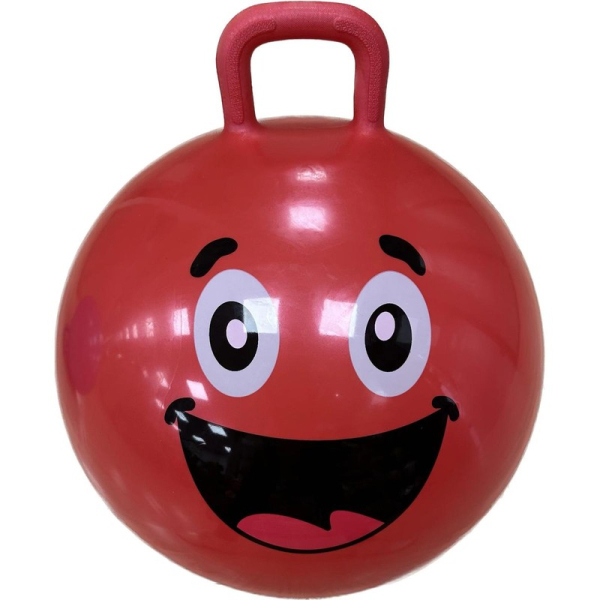 Enero Toys skákacia lopta 45 cm, farba červená