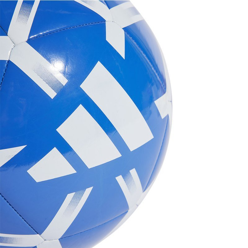 Futbalový lopta Adidas Starlancer Club, veľkosť 5, farba biela a modrá