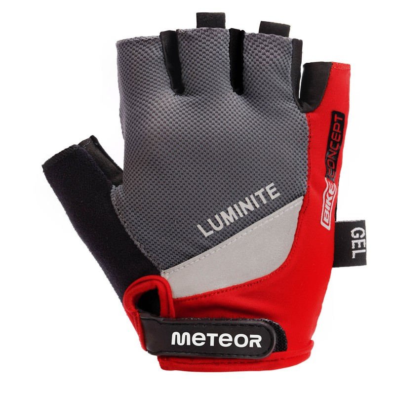 Cyklistické rukavice Meteor Gel GX33 červené