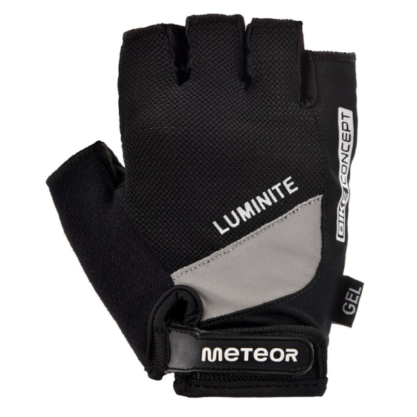 Cyklistické rukavice Meteor Gel GX32 čierne Cyklistické rukavice Meteor Gel GX32 čierne