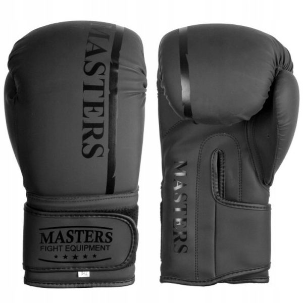 Masters RPU-MATT čierne boxerské rukavice Masters RPU-MATT čierne boxerské rukavice