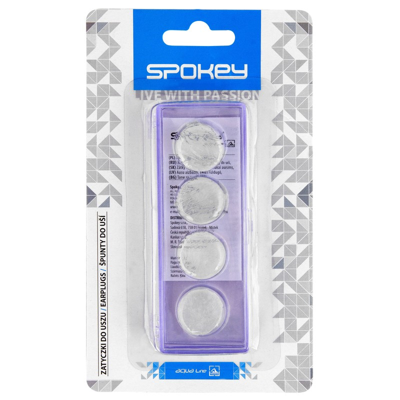 Štuple do uší Spokey SHELL, 84120