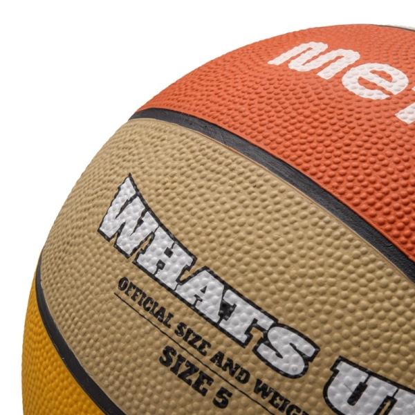 Meteor Whats Up basketbal, oranžová a béžová farba