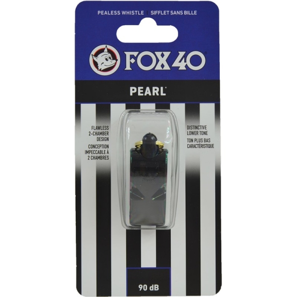 Píšťalka Fox 40 Pearl, čierna farba Píšťalka Fox 40 Pearl, čierna farba
