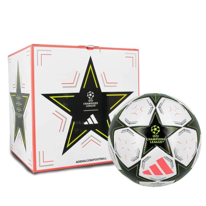 Futbalová lopta adidas UCL League, veľkosť 5, farba biela a čierna