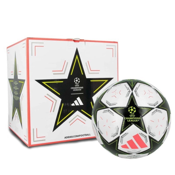 Futbalová lopta adidas UCL League, veľkosť 5, farba biela a čierna