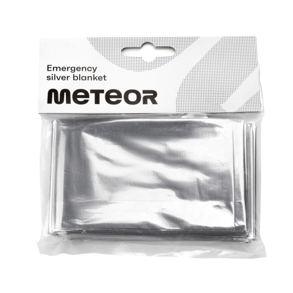 Termofólia Meteor, strieborná farba