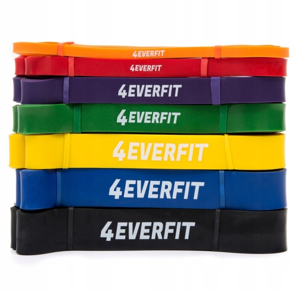 4EVERFIT cvičebná guma, čierna farba 4EVERFIT cvičebná guma, čierna farba