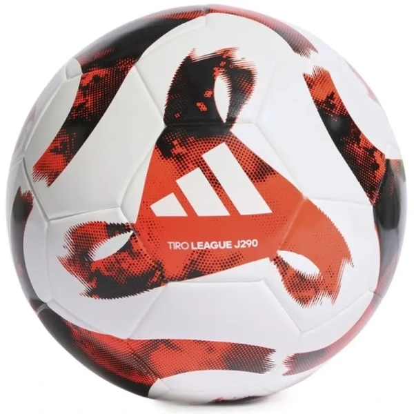 Futbalový lopta Adidas, Tiro League J290, veľkosť 4, červená a biela Futbalový lopta Adidas, Tiro League J290, veľkosť 4, červená a biela