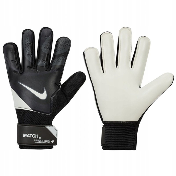 Brankárske rukavice Nike GK Match, čierna/sivá/biela Brankárske rukavice Nike GK Match, čierna/sivá/biela
