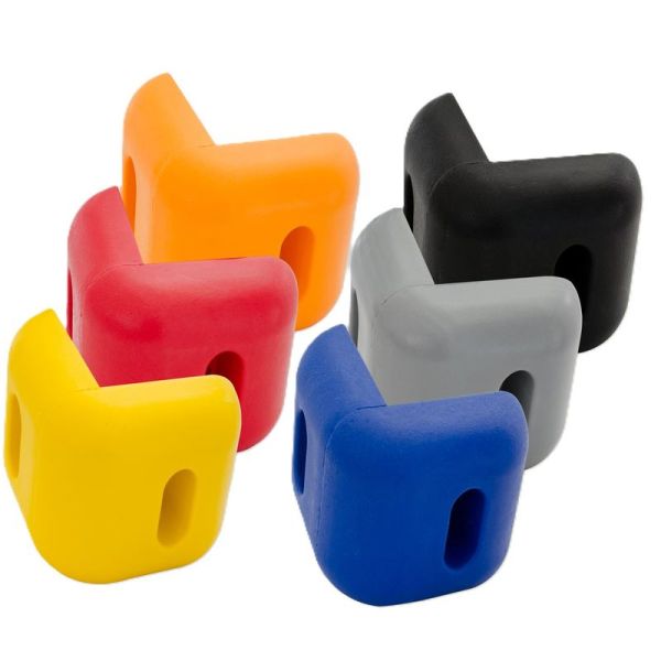 Systémový konektor pre nástenné ochranné lišty, rohové, vonkajšie EWS. Rozmery 40/100x100 mm