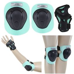 Sada chráničov NILS EXTREME H210, čierna/mätová farba