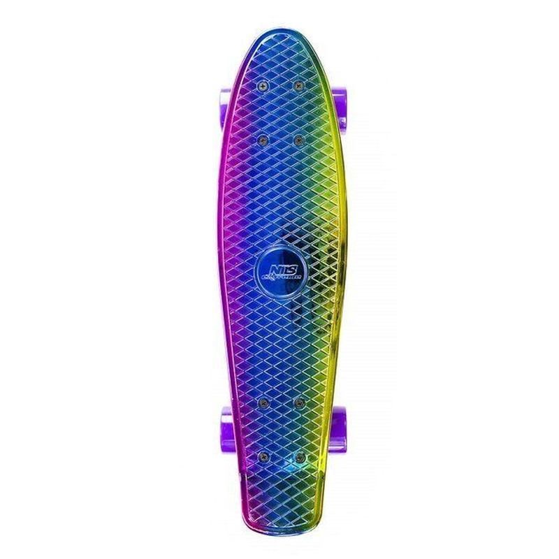 Nils Extreme, PNB01 Rainbow Electrostyle Flip Skateboard