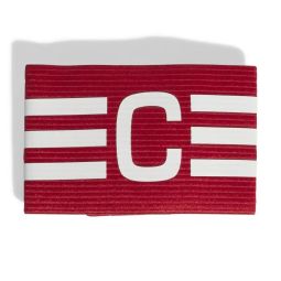 Kapitánska páska Adidas JN6279, farba červená