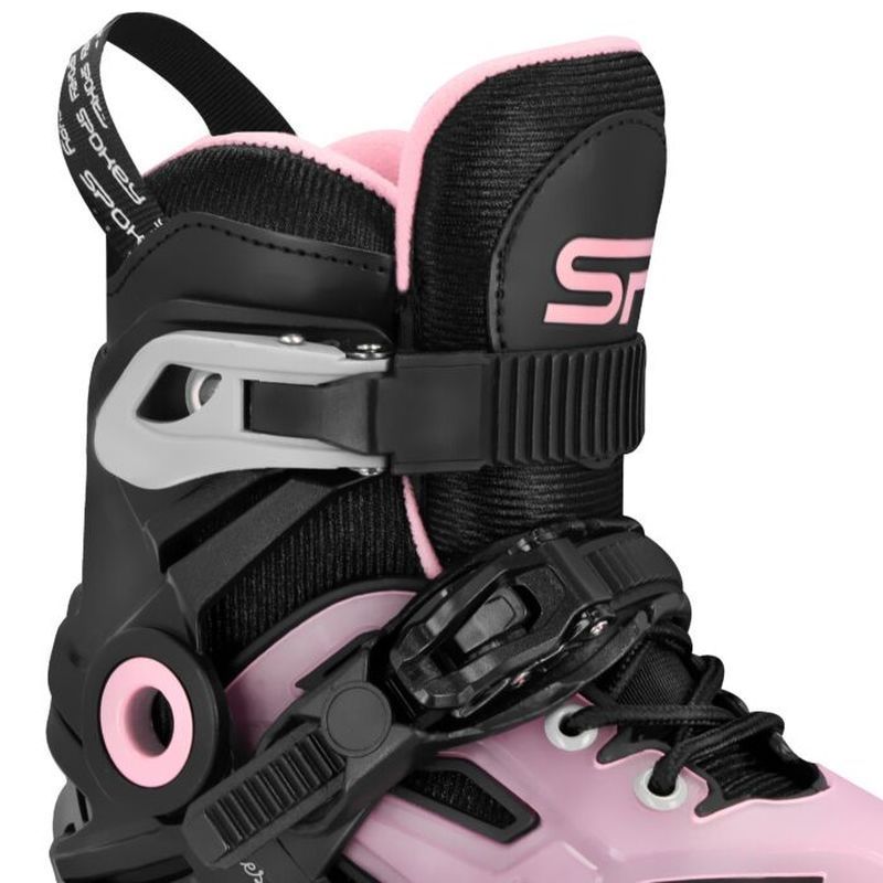 Inline korčule Spokey, Freespo Junior 944626, farba ružová