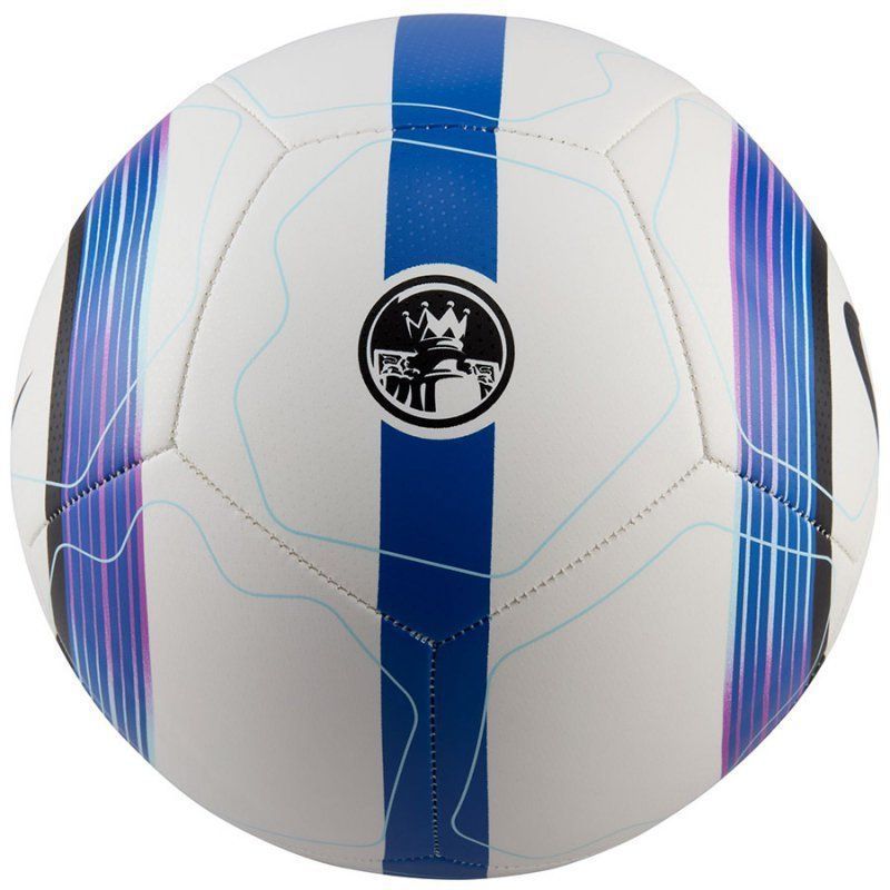 Futbalová lopta Nike Premier League Pitch, veľkosť 5, farba biela-čierna-modrá-fialová