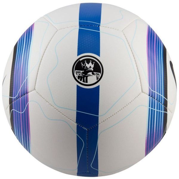 Futbalová lopta Nike Premier League Pitch, veľkosť 5, farba biela-čierna-modrá-fialová