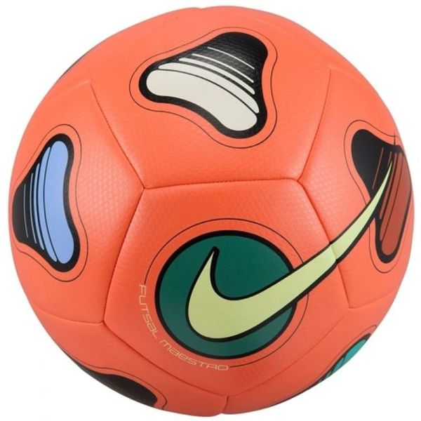Halový futbal Nike Futsal Maestro, veľkosť 4, farba oranžovo-žlto-zelená Halový futbal Nike Futsal Maestro, veľkosť 4, farba oranžovo-žlto-zelená