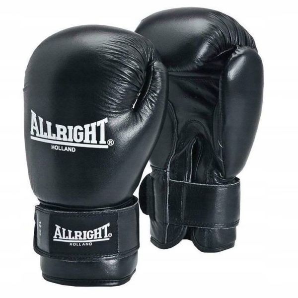 Allright boxerské rukavice čiernej farby