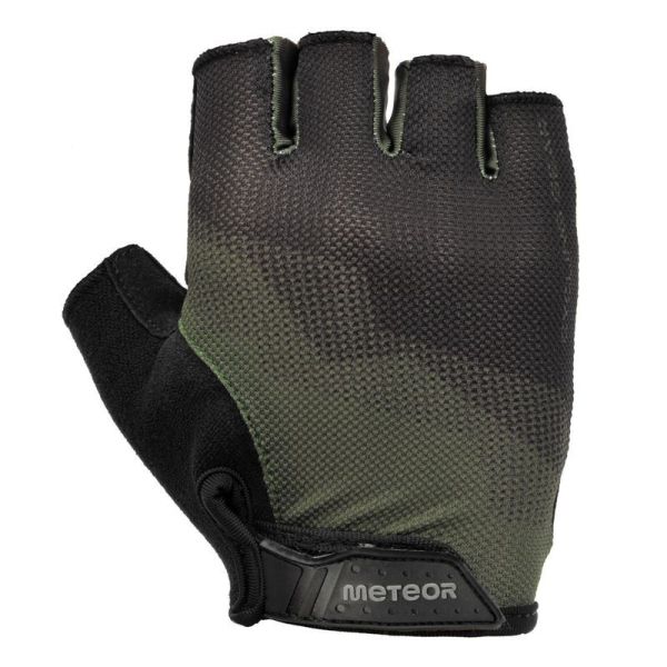 Cyklistické rukavice Meteor MX21 tmavozelené Cyklistické rukavice Meteor MX21 tmavozelené