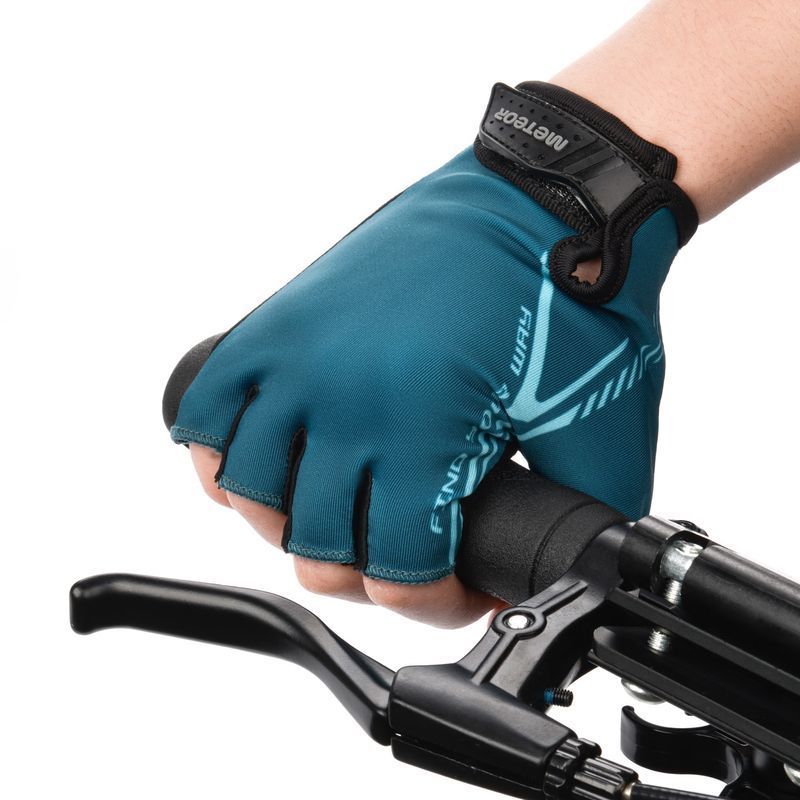 Cyklistické rukavice Meteor MX11, tmavomodrá farba