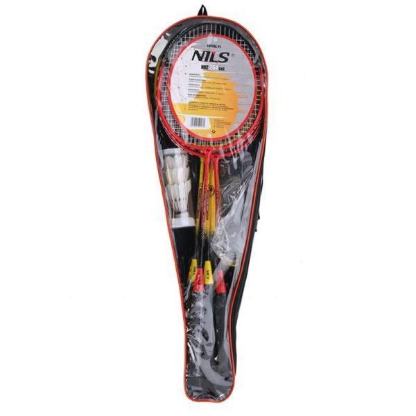 Bedmintonová súprava NILS NRZ264 (4 rakety+3 šípky+sieť)