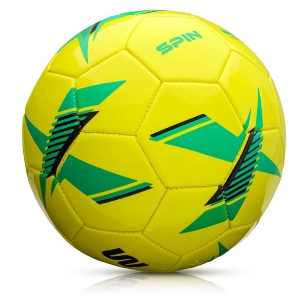 Futbalová lopta Meteor Spin, žlto-zelená, veľkosť 3 Futbalová lopta Meteor Spin, žlto-zelená, veľkosť 3