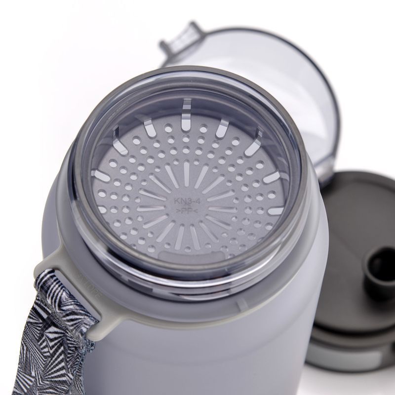 Športová fľaša Meteor 500 ml sivá