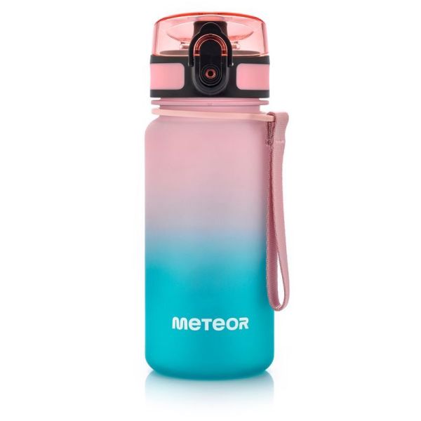 Športová fľaša Meteor 350 ml ružová/tyrkysová Športová fľaša Meteor 350 ml ružová/tyrkysová
