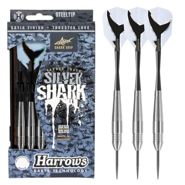 Šípky Harrows Silver Shark Blade, 21g Šípky Harrows Silver Shark Blade, 21g