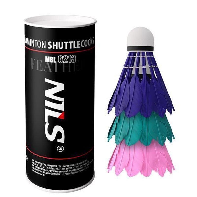 Bedmintonový raketoplán NILS NBL6213, mix farieb