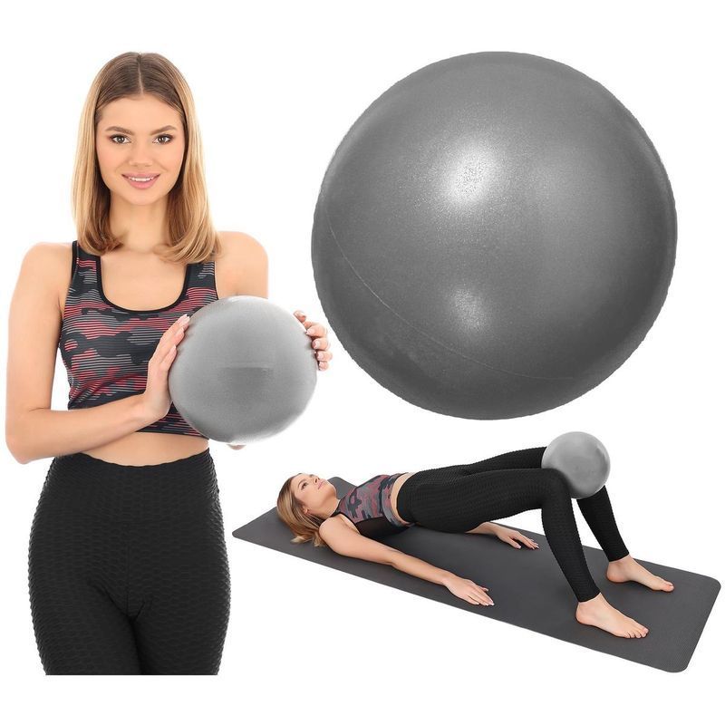 Best Sporting Pilates Fitness lopta 23 cm, sivá farba