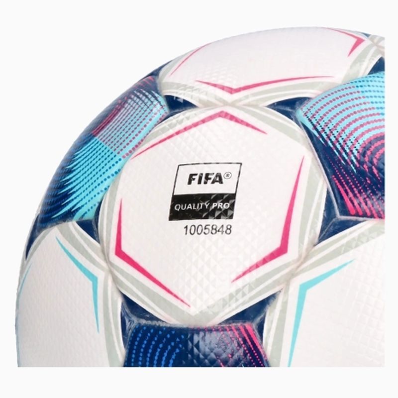 Vybrať Futbalový loptu Brillant Super TB Fifa PRO, veľkosť 5, farba bielo-modro-ružová