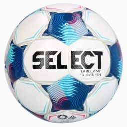 Vybrať Futbalový loptu Brillant Super TB Fifa PRO, veľkosť 5, farba bielo-modro-ružová