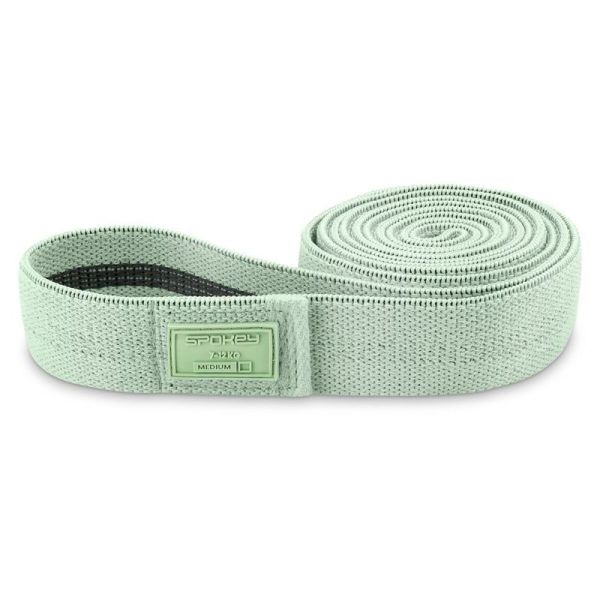 Tréningová guma Spokey 945963, odolnosť 7-12 kg, zelená farba Tréningová guma Spokey 945963, odolnosť 7-12 kg, zelená farba