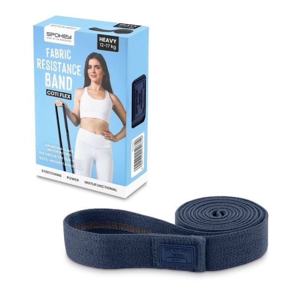 Spoky tréningová guma 945965, odolnosť 12-17 kg, tmavomodrá farba