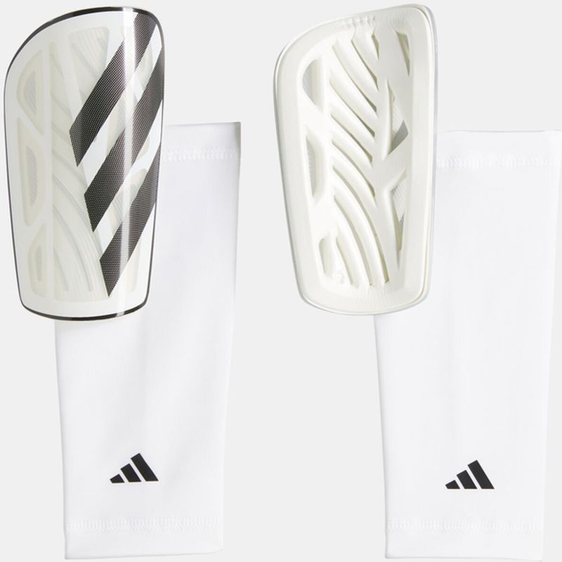 Futbalový chránič Adidas Tiro SG LGE, čierno-biely