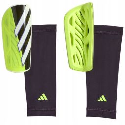 Futbalový chránič Adidas Tiro SG LGE, žlto-čierno-fialový